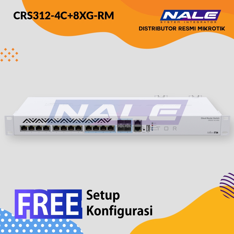 Mikrotik CRS312-4C+8XG-RM