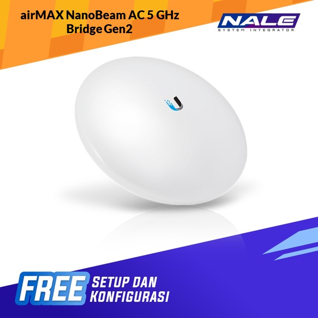 Ubiquiti airMAX NanoBeam AC 5 GHz Bridge