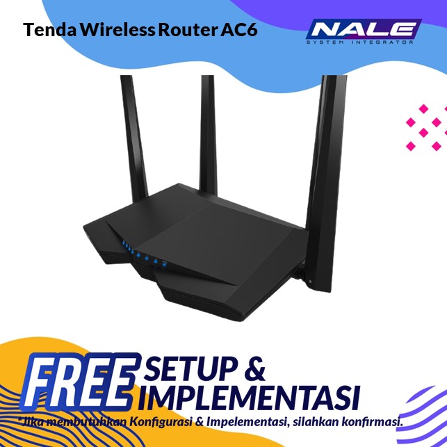 Tenda AC1200 High Power Router (AC6)