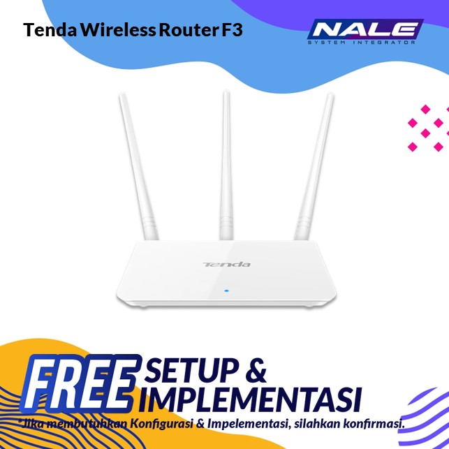 Tenda 300Mbps High Power Router (F3)