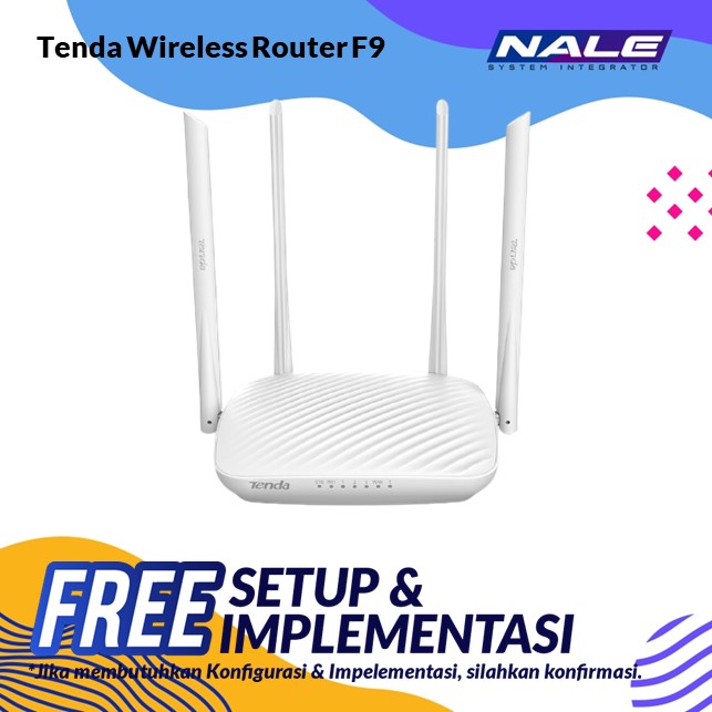 Tenda 600 Mbps Wifi Router (F9)