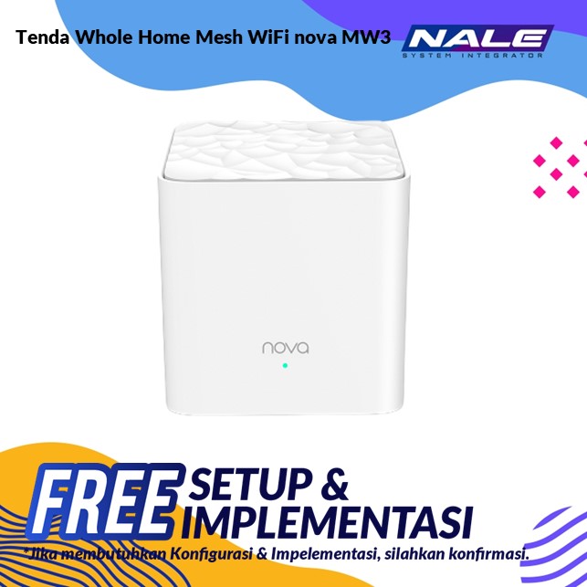 Tenda Whole Home Mesh WiFi System nova MW3 (2 Set)