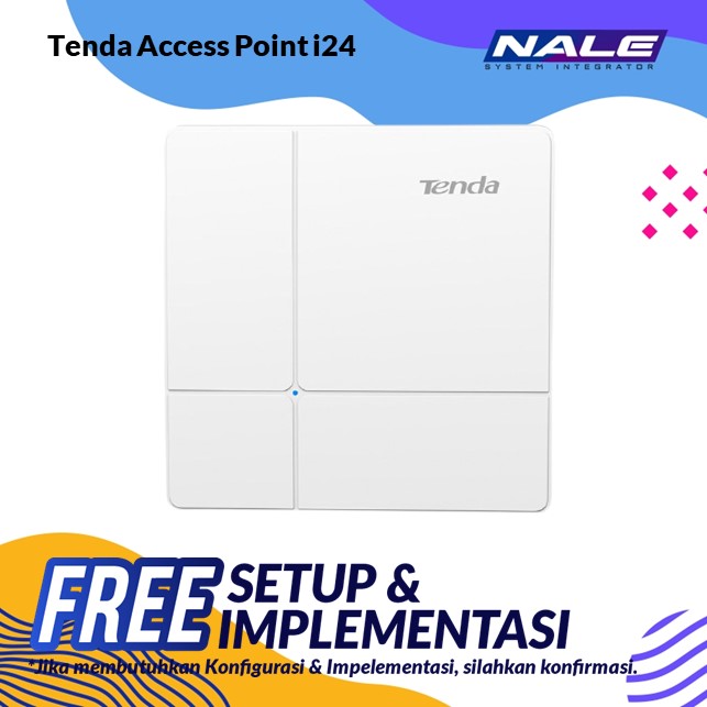 Tenda AC1200 Wave 2 Gigabit Ceiling Access Point (i24)