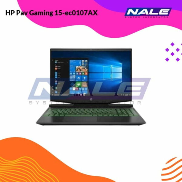 HP Pav Gaming 15-ec0107AX (AMD Ryzen5-3550H with GTX 1650 4GB/8GB/512GB)